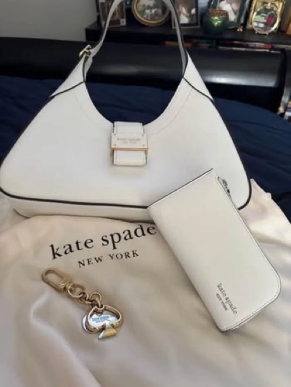 Spade Nouveau Small Shoulder Bag with Gold Hardware